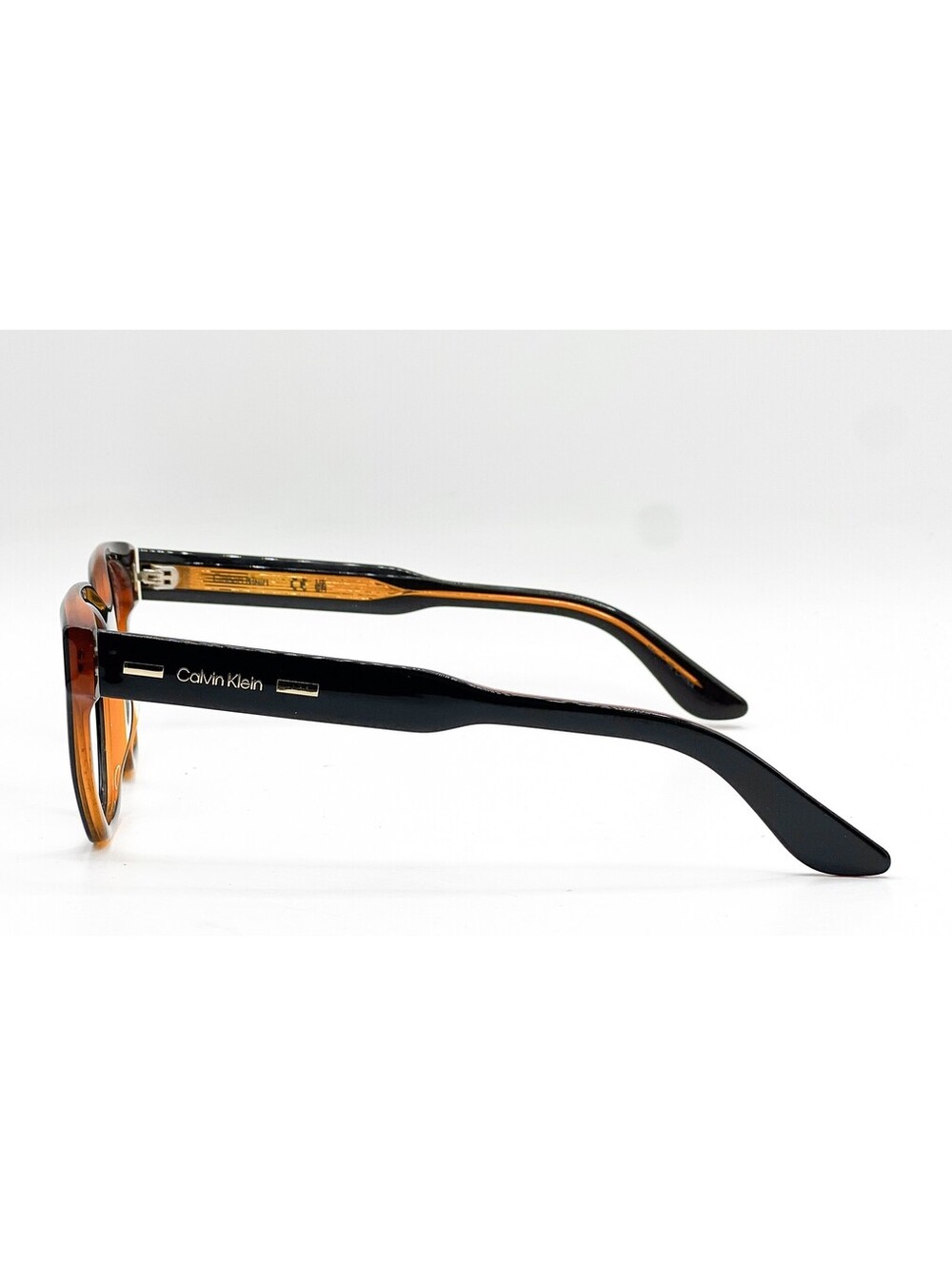 Calvin Klein 23518 002 Black Cat Eye Authentic Eyeglass Frames 52-18 - Picture 2 of 5
